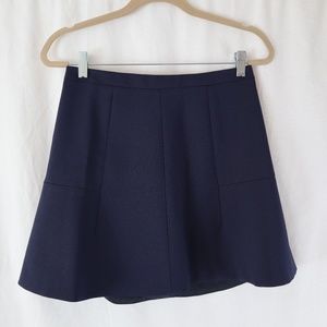 J. Crew Navy Skirt, Size 4